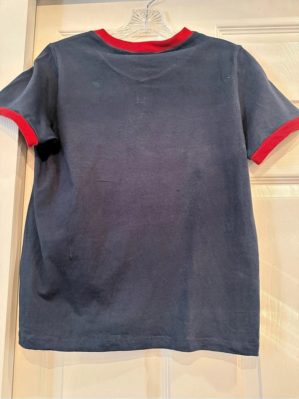 Reformation Ringer Muse Tee Blue & Red - Picture 2 of 3